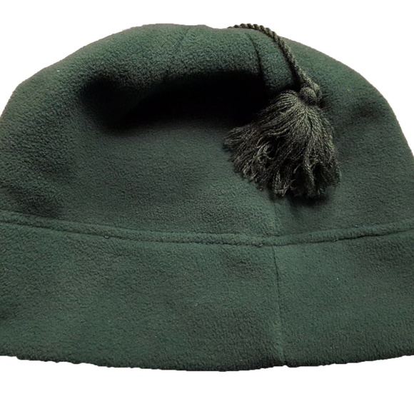 Polo Ralph Lauren Navy & Green Fleece Cap Hat L/XL - Picture 2 of 4